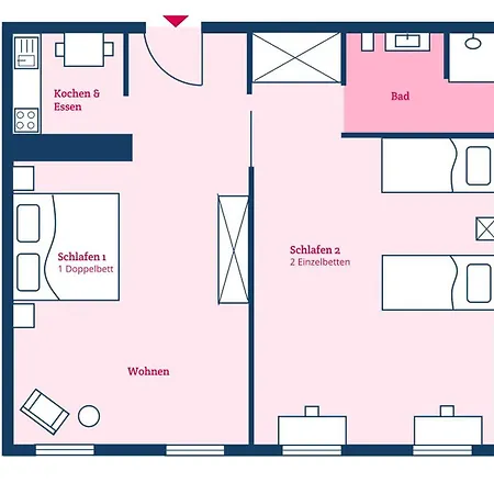 Landliebe 6 Appartement *